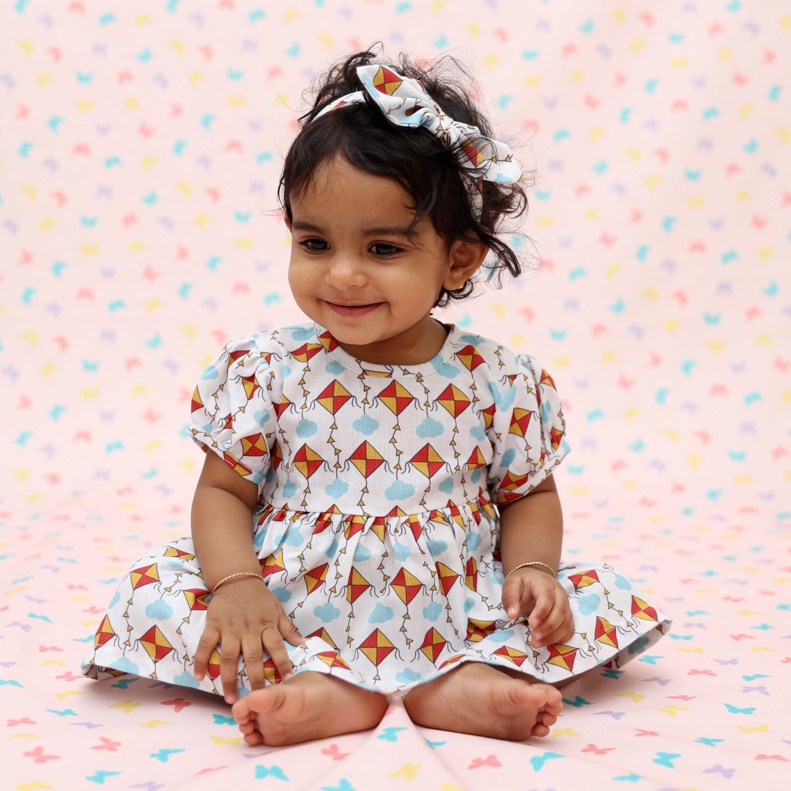 BABY BREEZE KITES FROCK