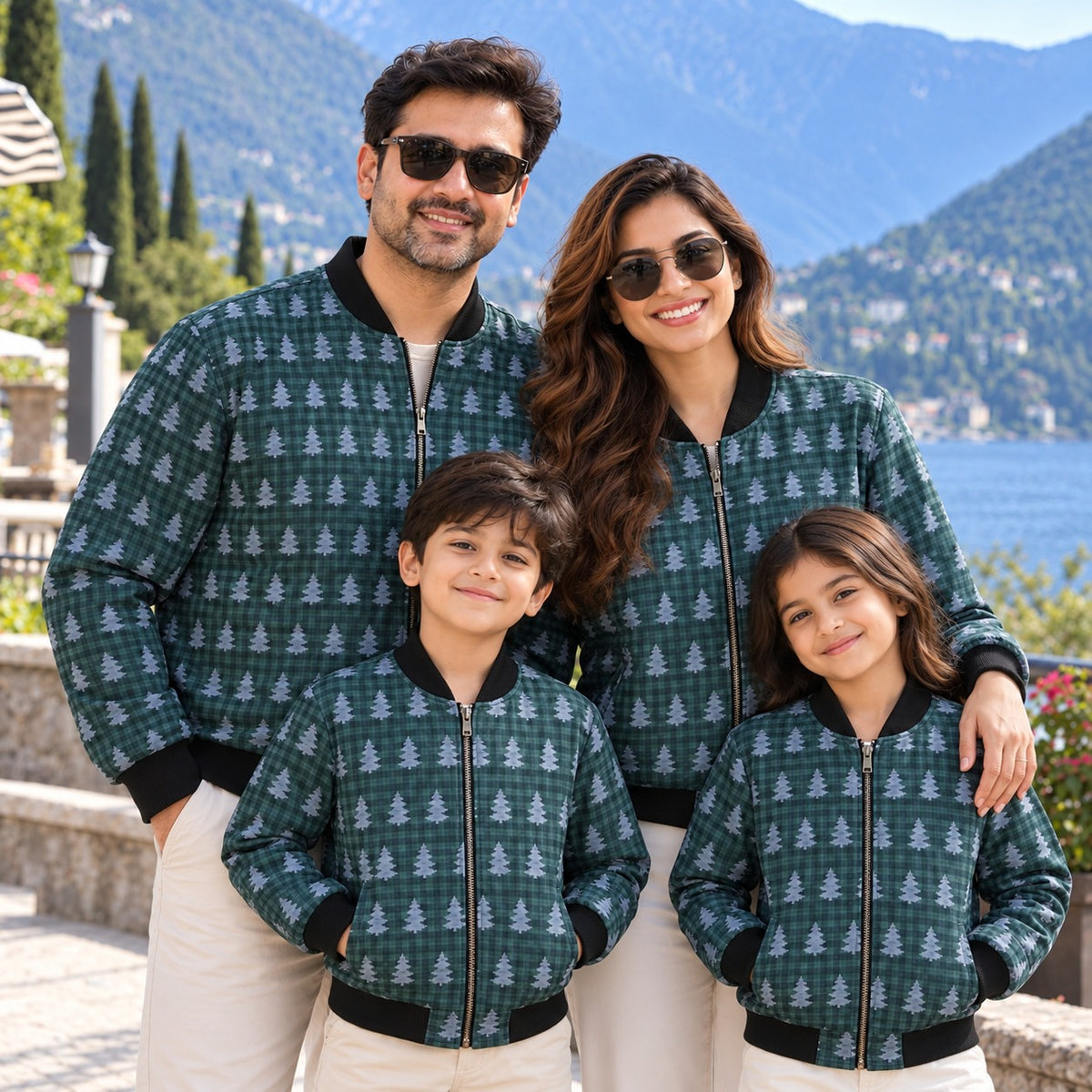 Evergreen Alpine Family Bomber Jackets