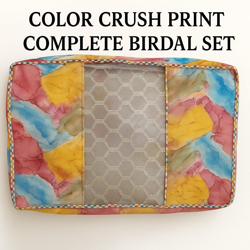 COLOR CRUSH PRINT COMPLETE BIRDAL SET