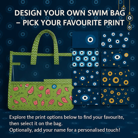 EVIL EYES Swimming Bag Customiser