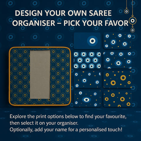 EVIL EYES Saree Organizer Customiser