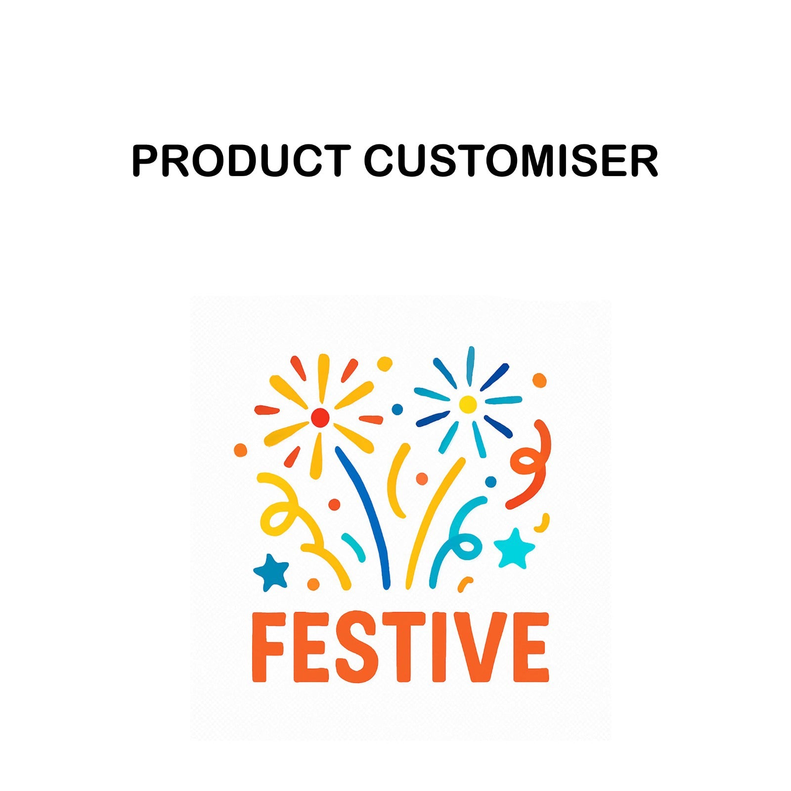 FESTIVE PRINT DUFFEL BAG CUSTOMISER