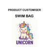 UNICORN PRINT SWIMMING BAG CUSTOMISER