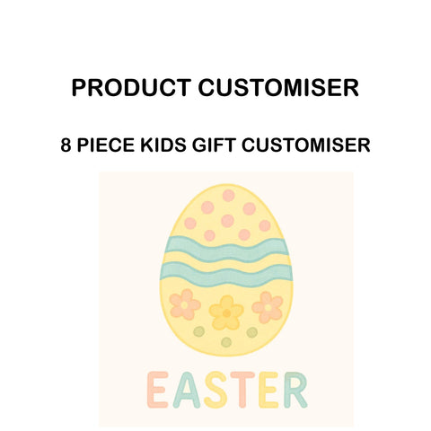 EASTER PRINT 8 PIECE KIDS GIFT CUSTOMISER