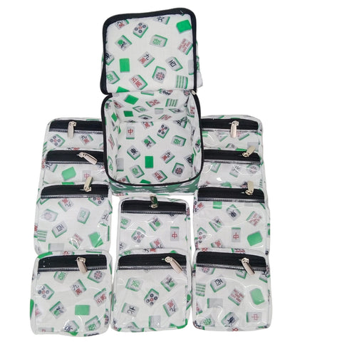 TILE TOSS JADE PRINT EARRING ORGANIZER