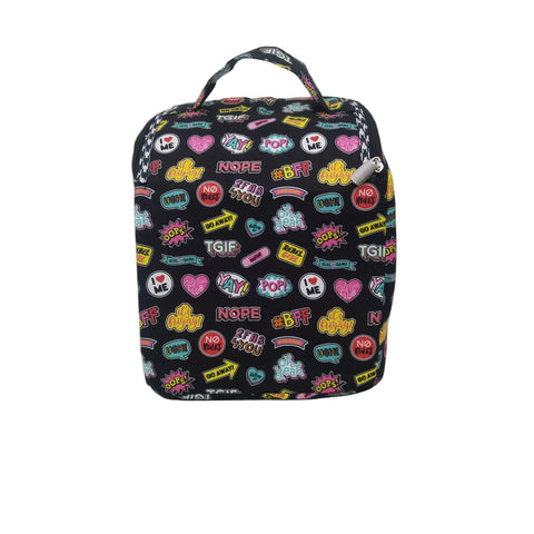 VIBE PATCH PRINT SMART TIFFIN BAG
