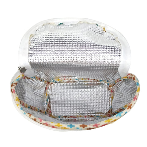 DESERT ELEPHANT PRINT SMART TIFFIN BAG