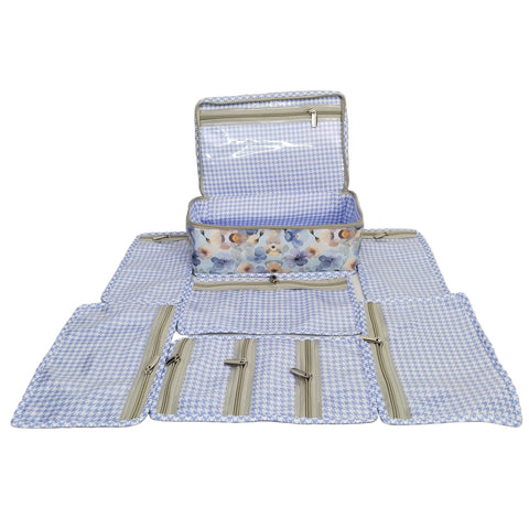 DREAMY LAVENDER PRINT JEWELRY ORGANIZER