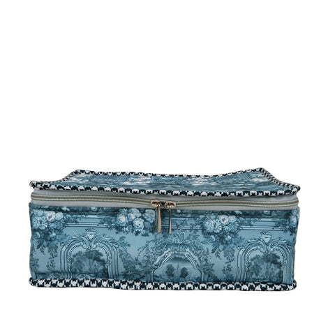 ENCHANTED CASTLE GARDEN PRINT JEWELRY ORGANIZER