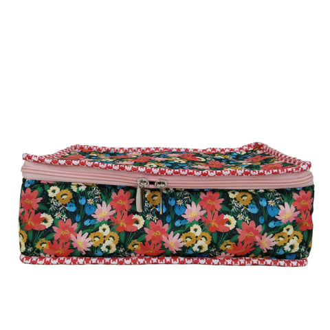 MIDNIGHT MARIGOLD PRINT JEWELRY ORGANIZER