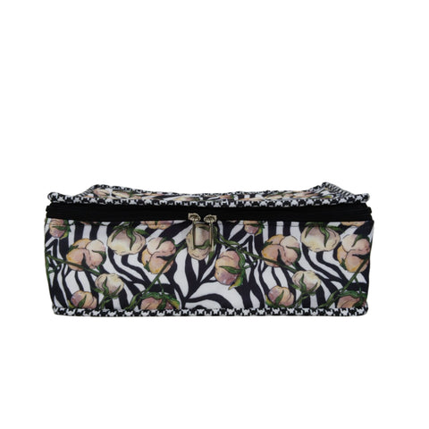 SAVANNA SAFARI BLOOM PRINT JEWELRY ORGANIZER