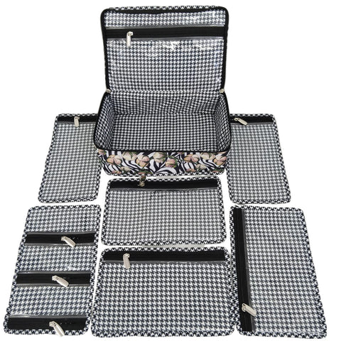 SAVANNA SAFARI BLOOM PRINT JEWELRY ORGANIZER