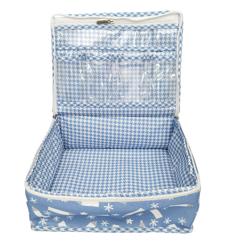 PENCIL FLAKES PRINT MULTIPURPOSE JEWELRY ORGANIZER SET