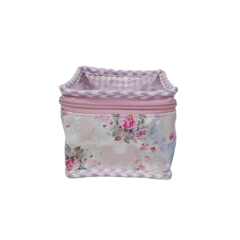 PINK ROSE GARDEN PRINT BINDI ORGANIZER