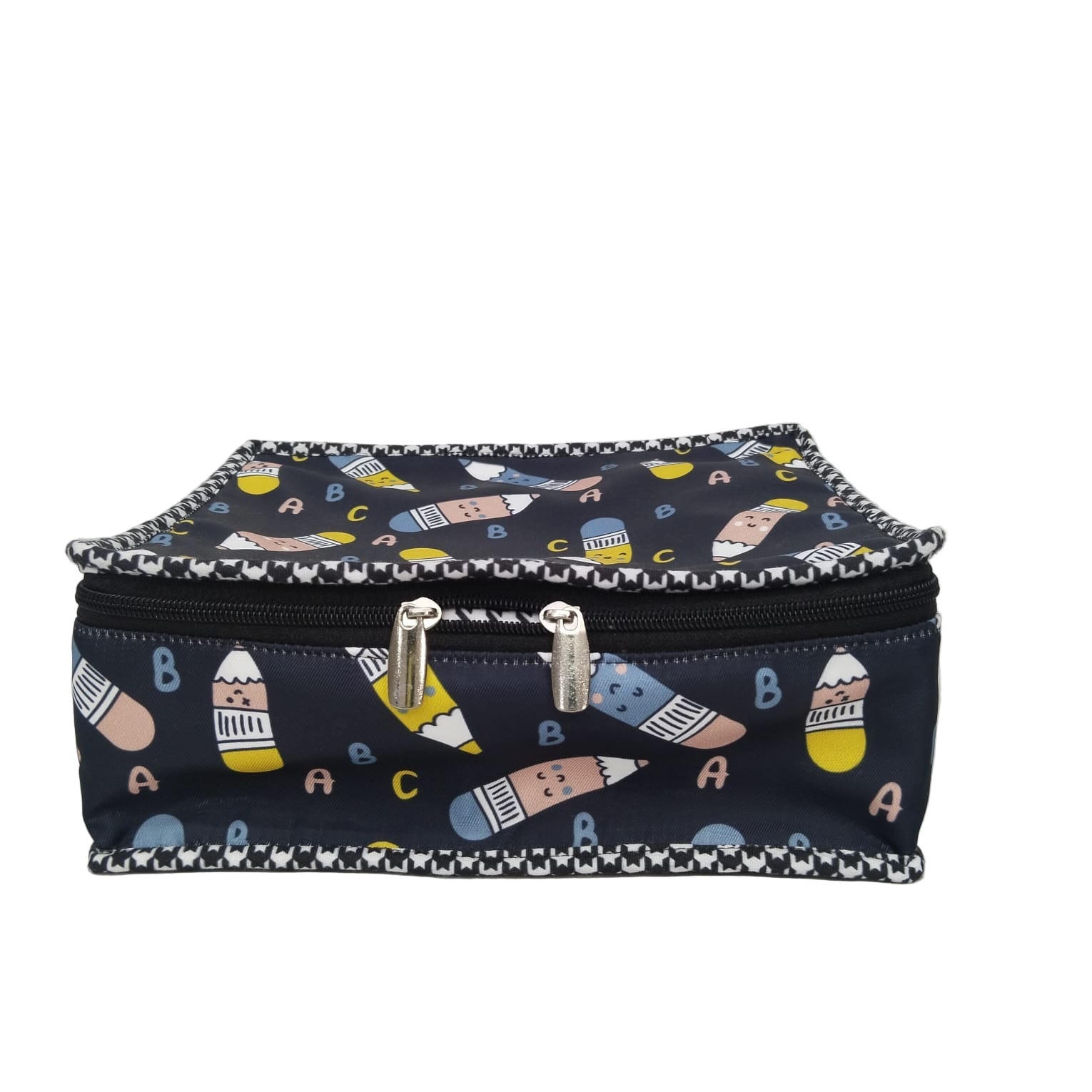 ABC DOODLE PRINT MULTIPURPOSE JEWELRY ORGANIZER SET