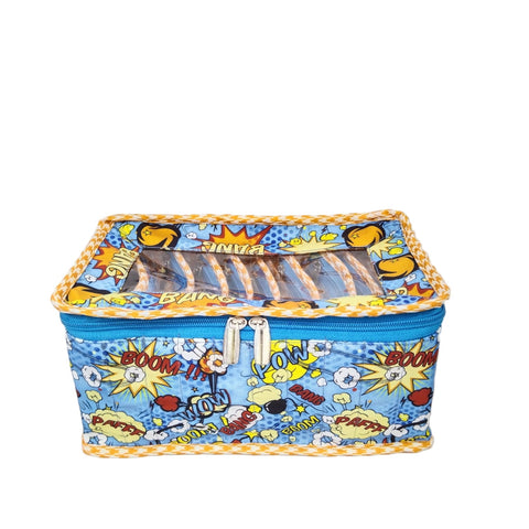 KABOOM COMICS PRINT LUXE 10-POUCH EARRING ORGANIZER