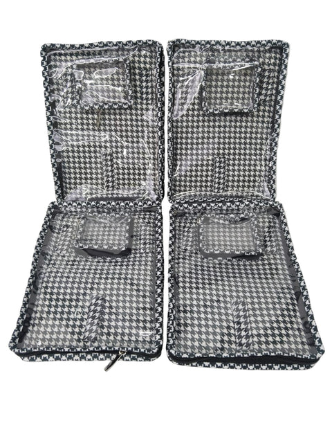 ABC DOODLE PRINT NECKLACE ORGANIZER