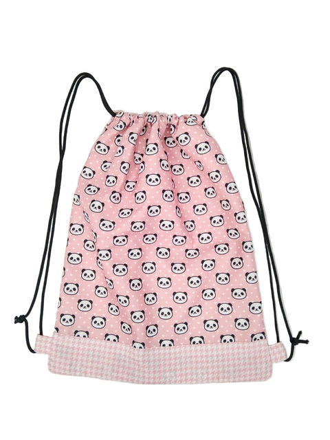 BEAR HUGS PRINT DRAWSTRING BACKPACK