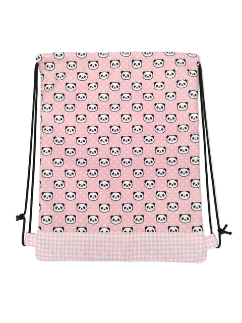 BEAR HUGS PRINT DRAWSTRING BACKPACK