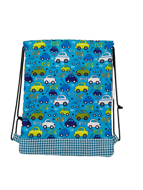 ROAD RUNNER PRINT DRAWSTRING BACKPACK