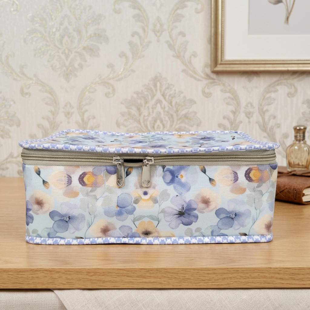 DREAMY LAVENDER PRINT JEWELRY ORGANIZER