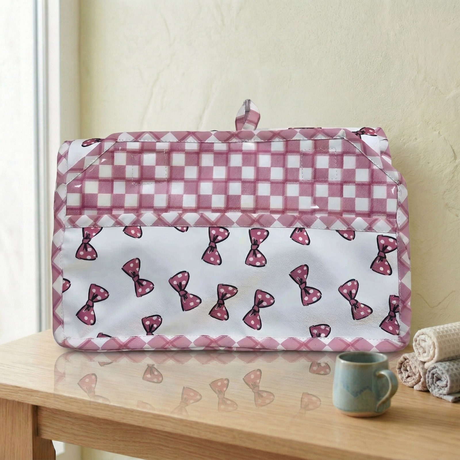 Classy Bow Print Big Bangle Organizer