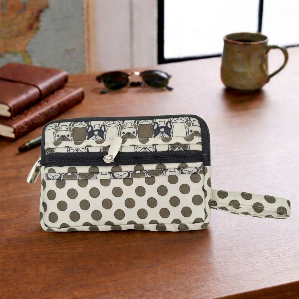PAWFECT PALS PRINT ESSENTIAL TRAVEL COMPACT ORGANIZER