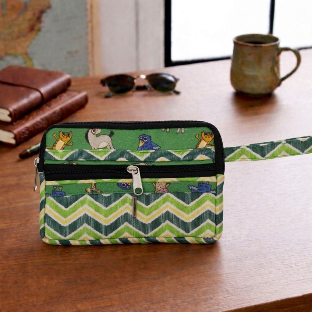 FLORA FIESTA PRINT ESSENTIAL TRAVEL COMPACT ORGANIZER