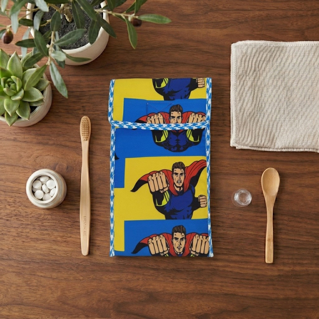 SUPER CAP PRINT TRAVEL DENTAL KIT