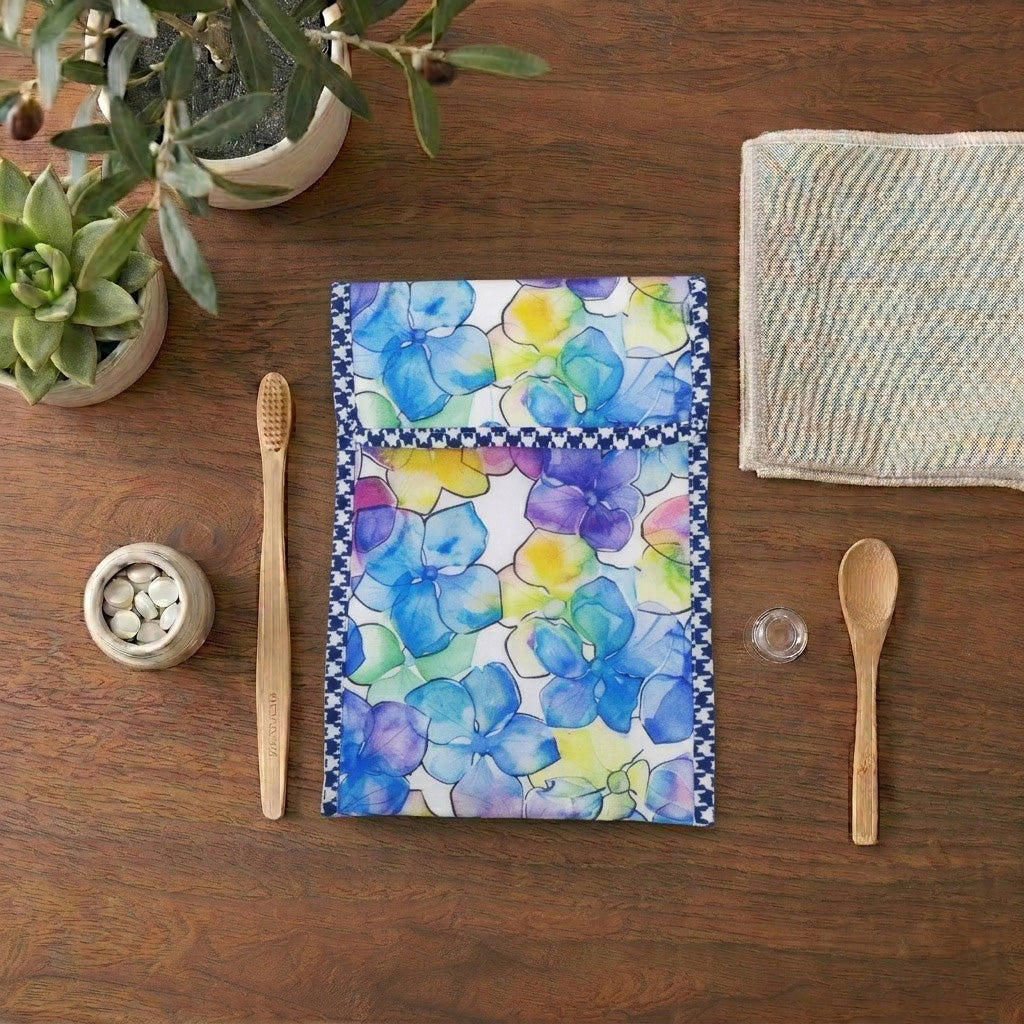 OCEAN MIST PRINT TRAVEL DENTAL KIT
