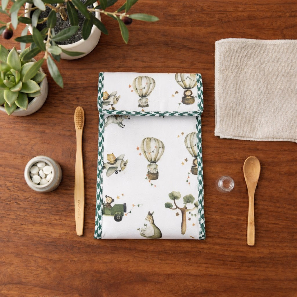 VROOM TOWN PRINT TRAVEL DENTAL KIT