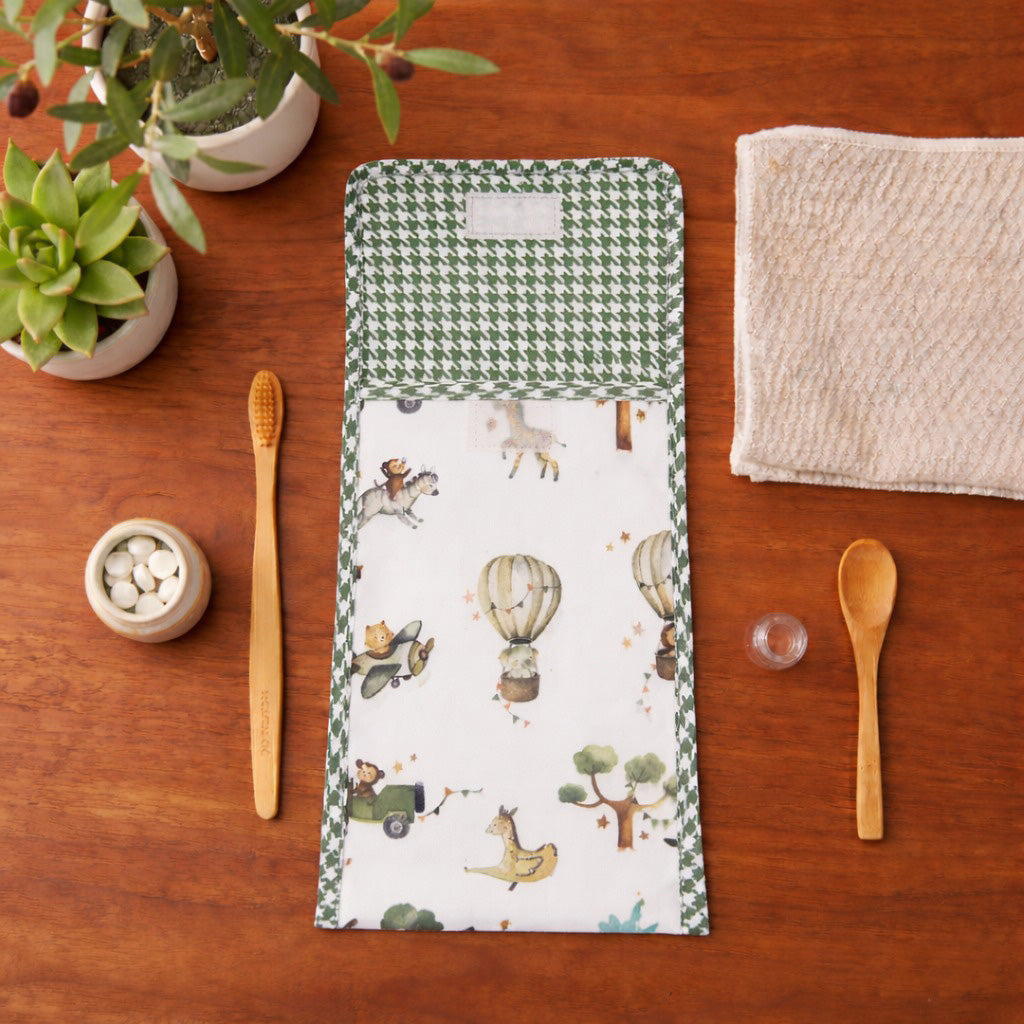 VROOM TOWN PRINT TRAVEL DENTAL KIT