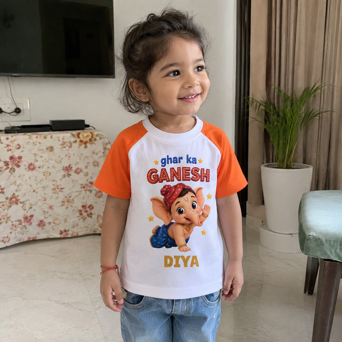Ghar Ka Ganesh Personalized T-Shirt