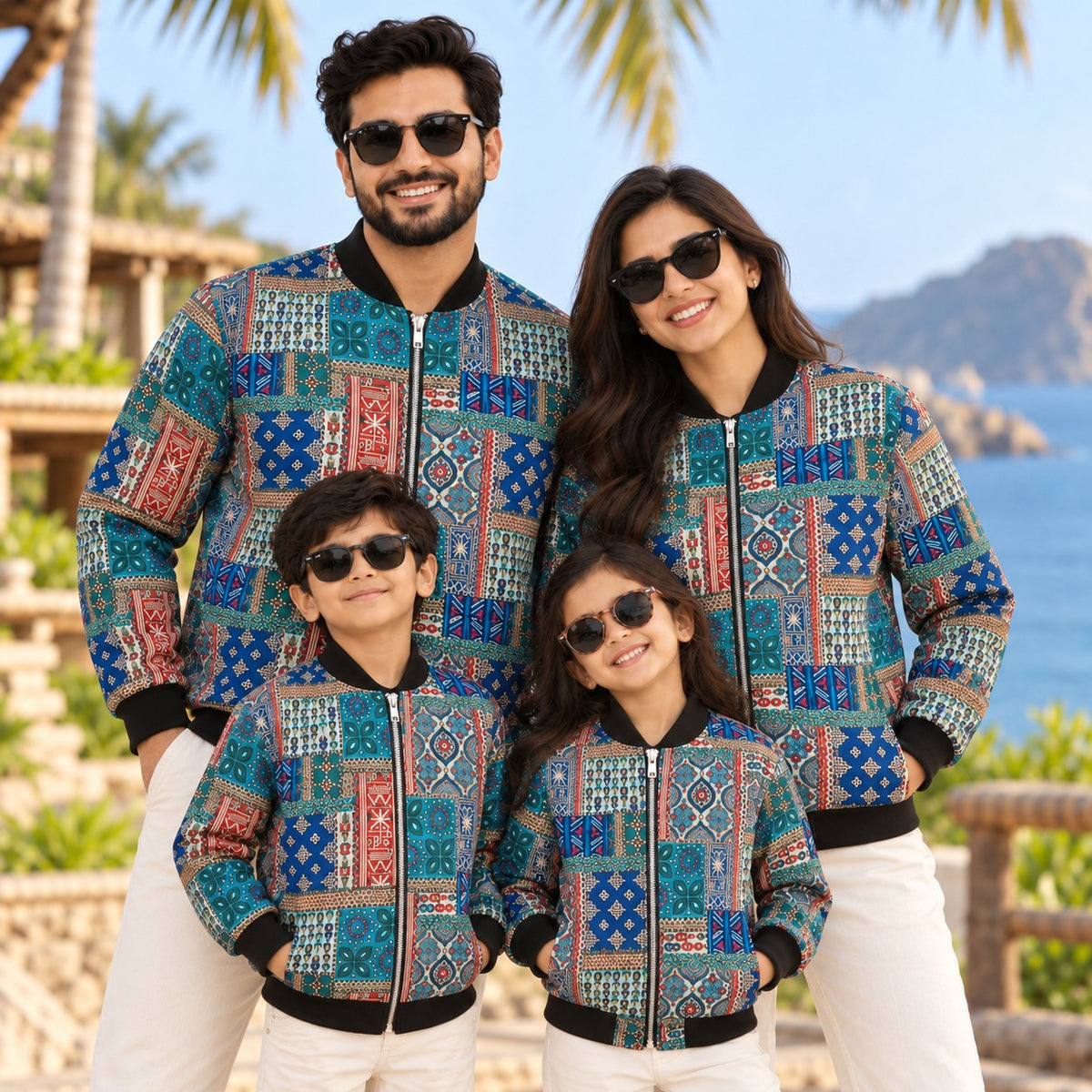EKAT PATTERN PRINTED Bomber Jackets