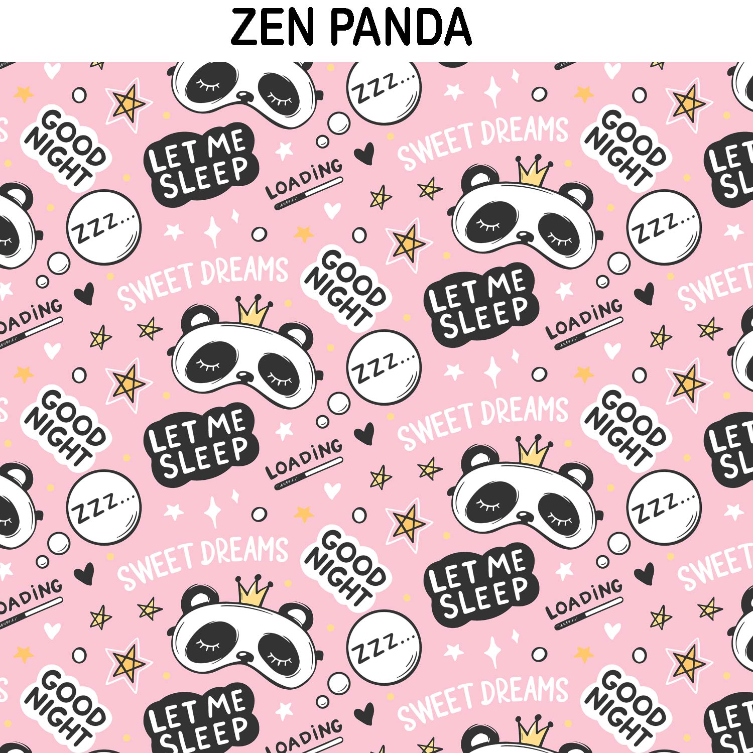 PANDA PRINT SWIMMING BAG CUSTOMISER