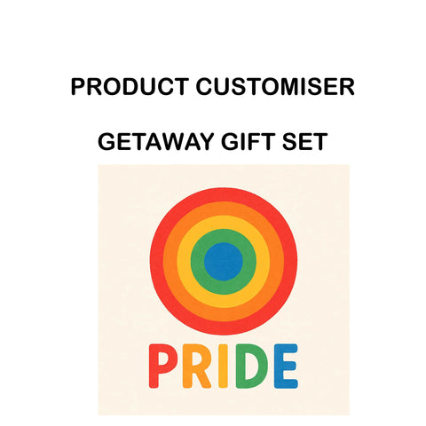 PRIDE PRINT GETAWAY GIFT SET CUSTOMISER