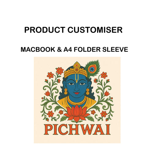 PICHWAI PRINT MACBOOK & A4 FOLDER SLEEVE CUSTOMISER
