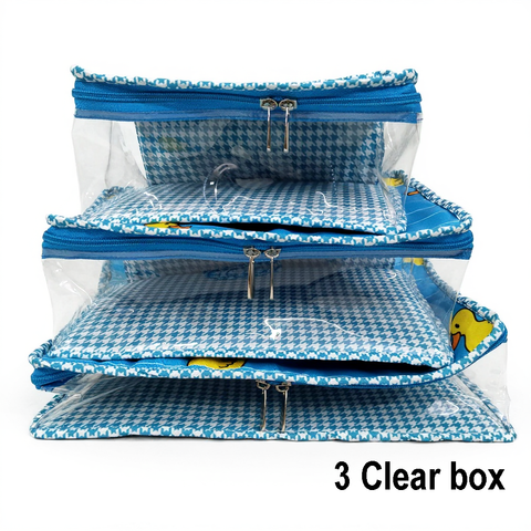QUACKY WAVES PRINT 8 PIECE KIDS GIFT SET