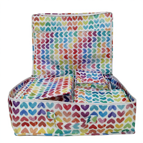 LOVE RAINBOW PRINT 8 PIECE KIDS GIFT SET