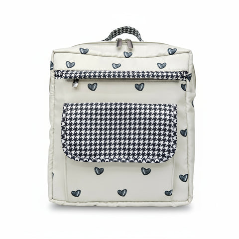 HEARTBEAT ELEGANCE PRINT KIDS BACKPACK