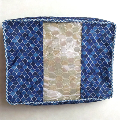 ABSTRACT PRINT GRAND SAREE 0RGANIZER CUSTOMISER