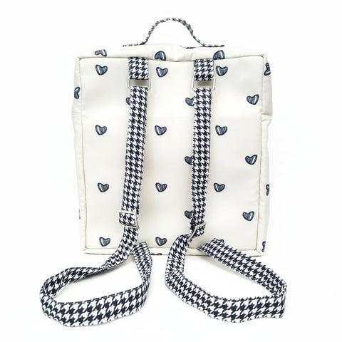 HEARTBEAT ELEGANCE PRINT KIDS BACKPACK