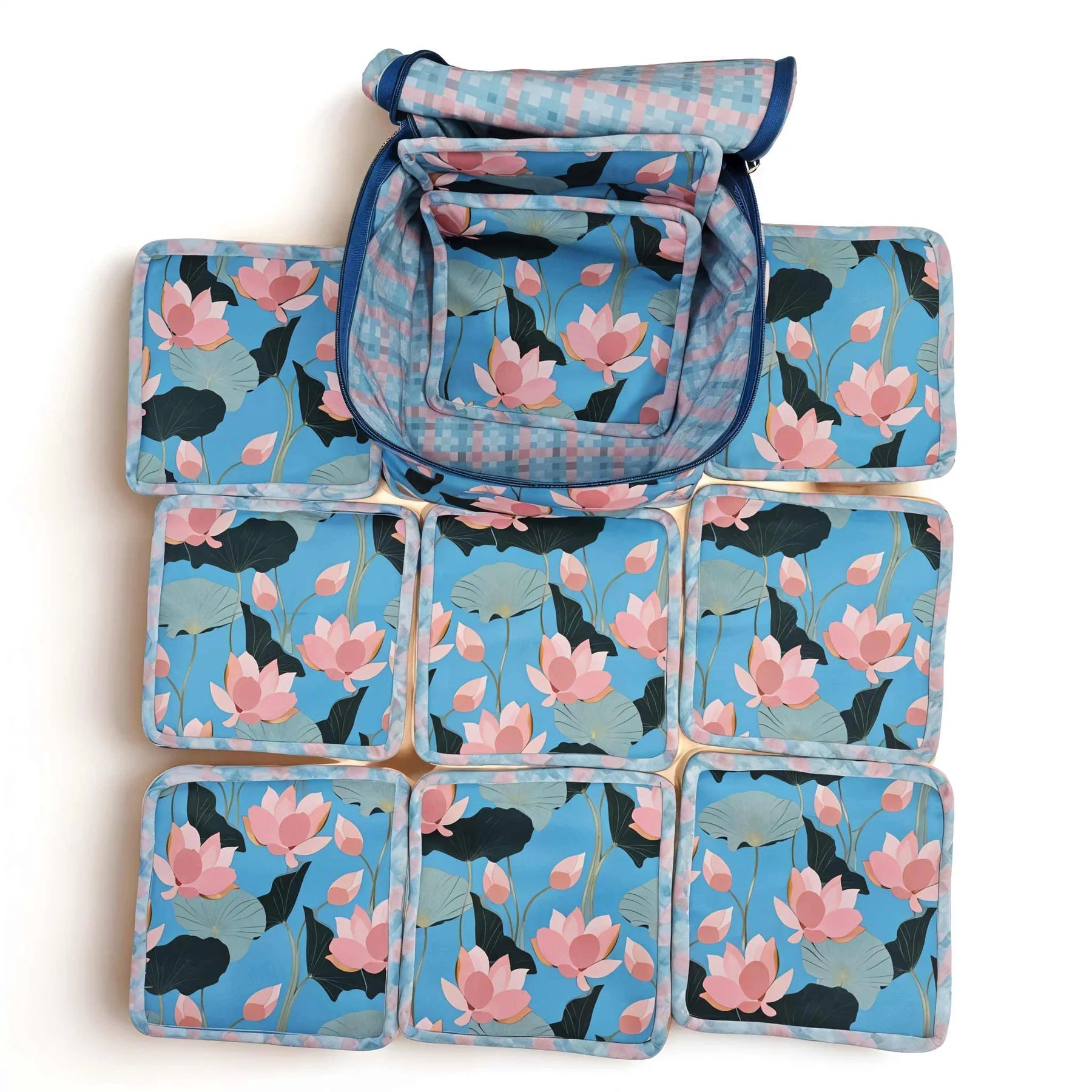 FESTIVE PRINT EARRING ORGANIZER CUSTOMISER