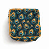 PEACOCK GLORY PRINT BINDI ORGANIZER