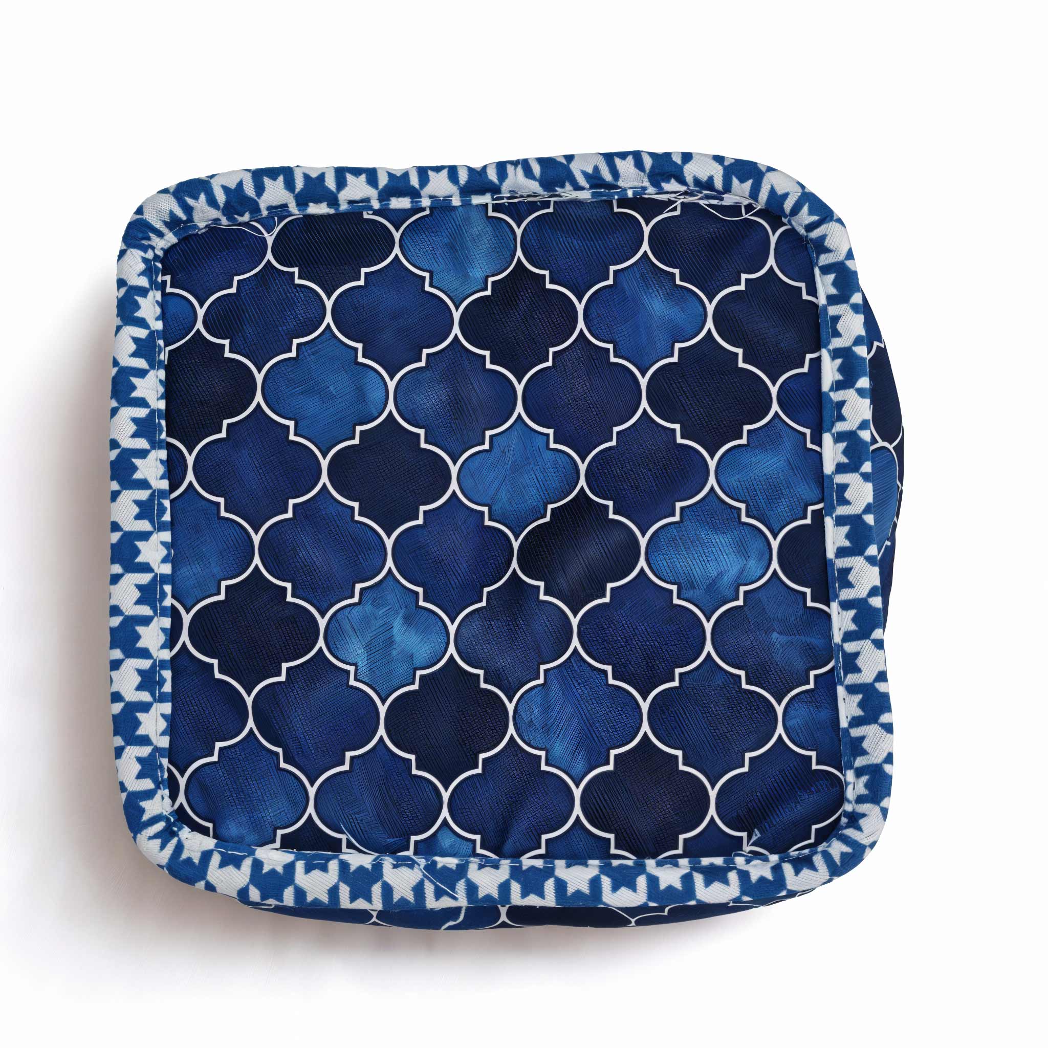 INDIGO MOSAIC PRINT BINDI ORGANIZER
