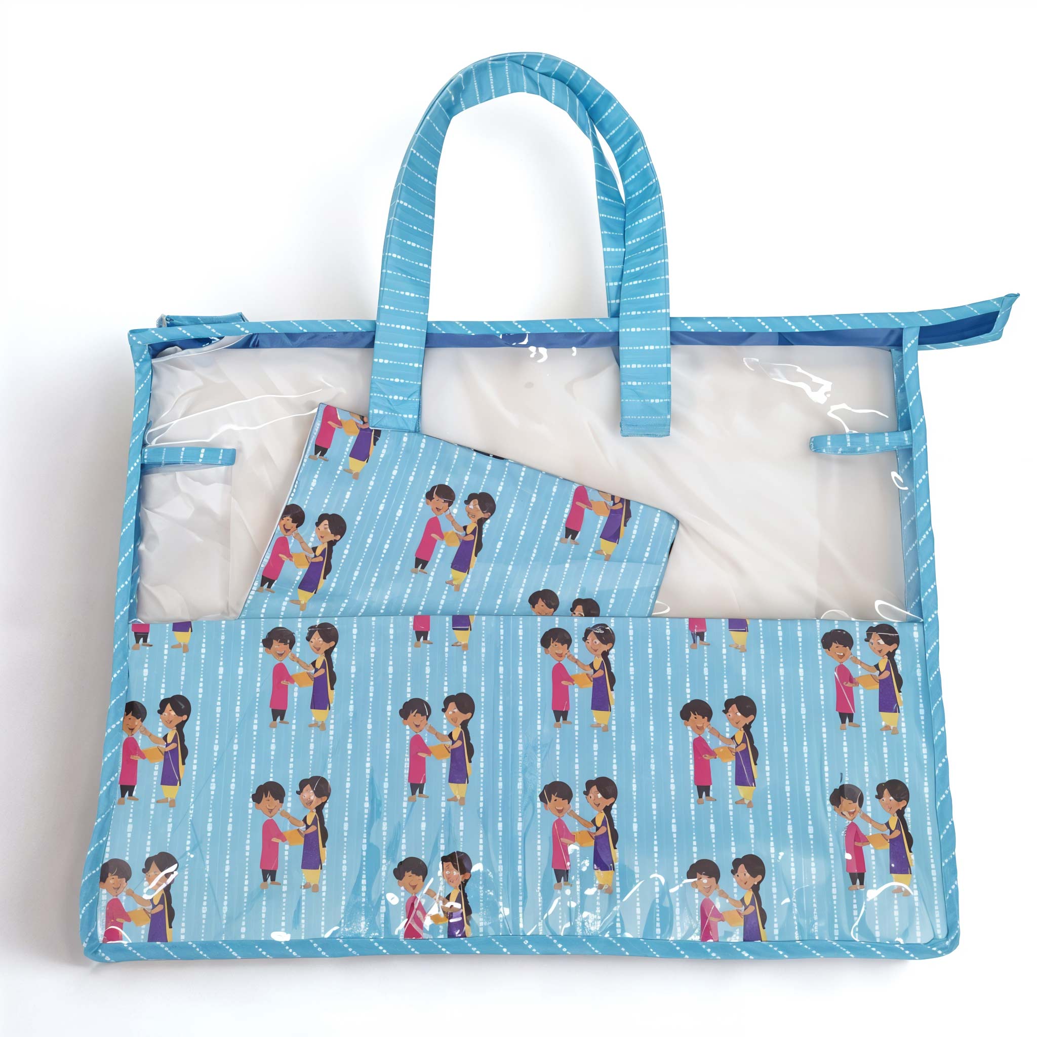 product switcher BHAI BEHAN VIBE PRINT Swimming Bag