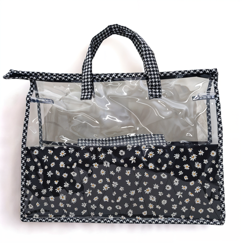 MIDNIGHT DAISY PRINT  Swimming Bag