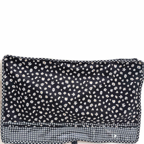 MIDNIGHT DAISY PRINT  Lehenga Organizer