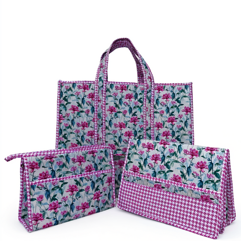 LAGOON PALM VISTA TOTE BAG SET