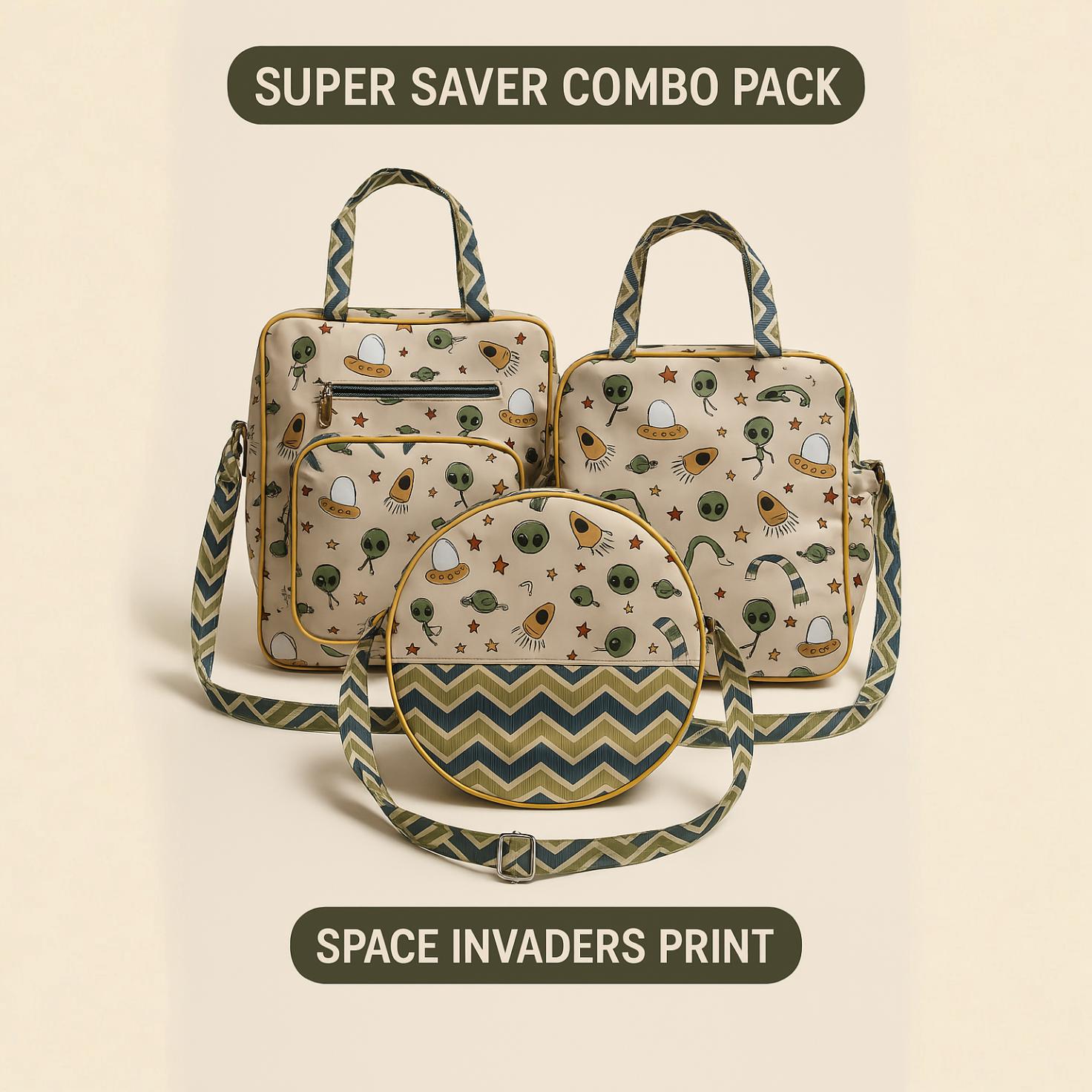 SPACE INVADERS PRINT Super Saver Combo